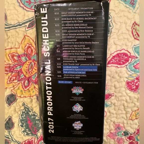 2017 Clayton Kershaw Los Angeles Dodgers Bobblehead - Picture 3 of 6